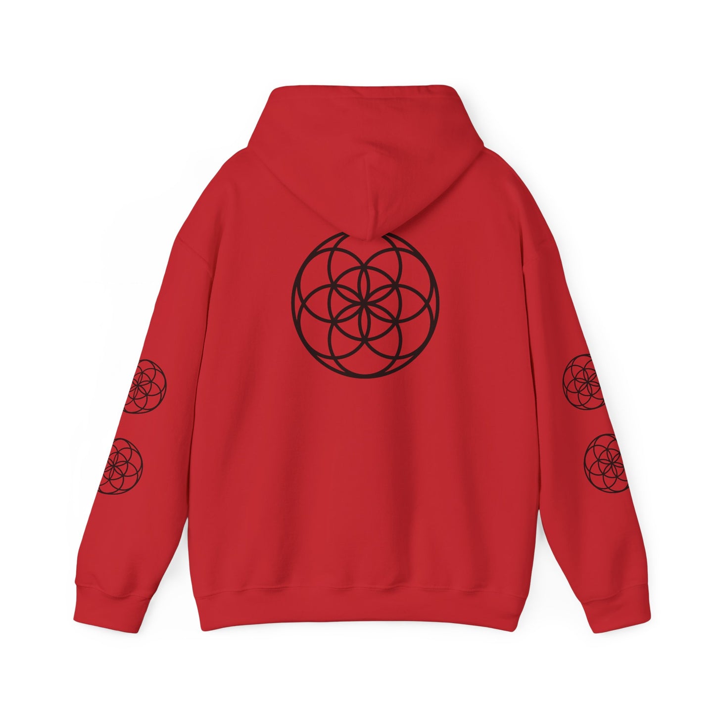 Seed of Life Mandala Hoodie All Around Print