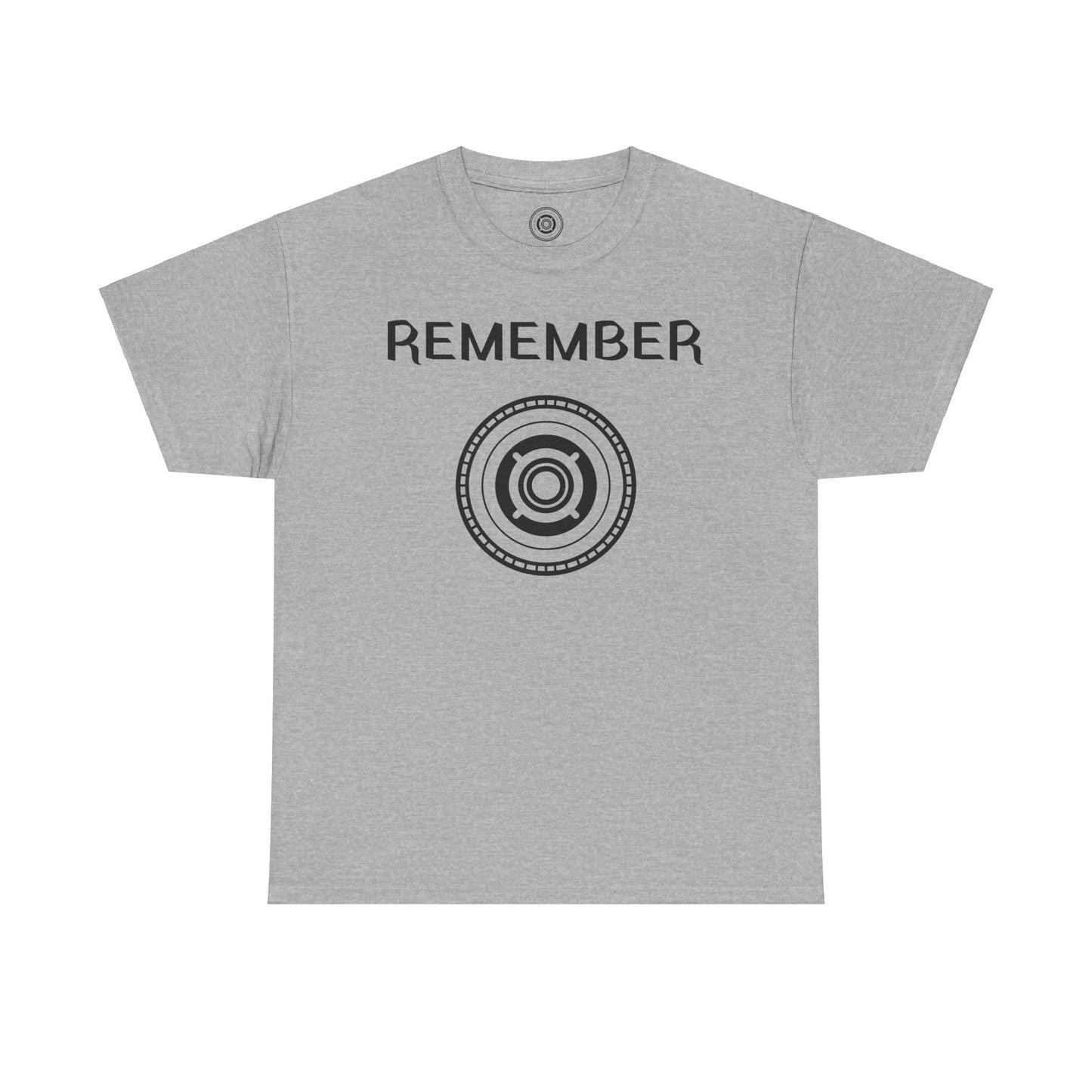 Inspirational Unisex Heavy Cotton Tee - "Remember" Graphic Shirt