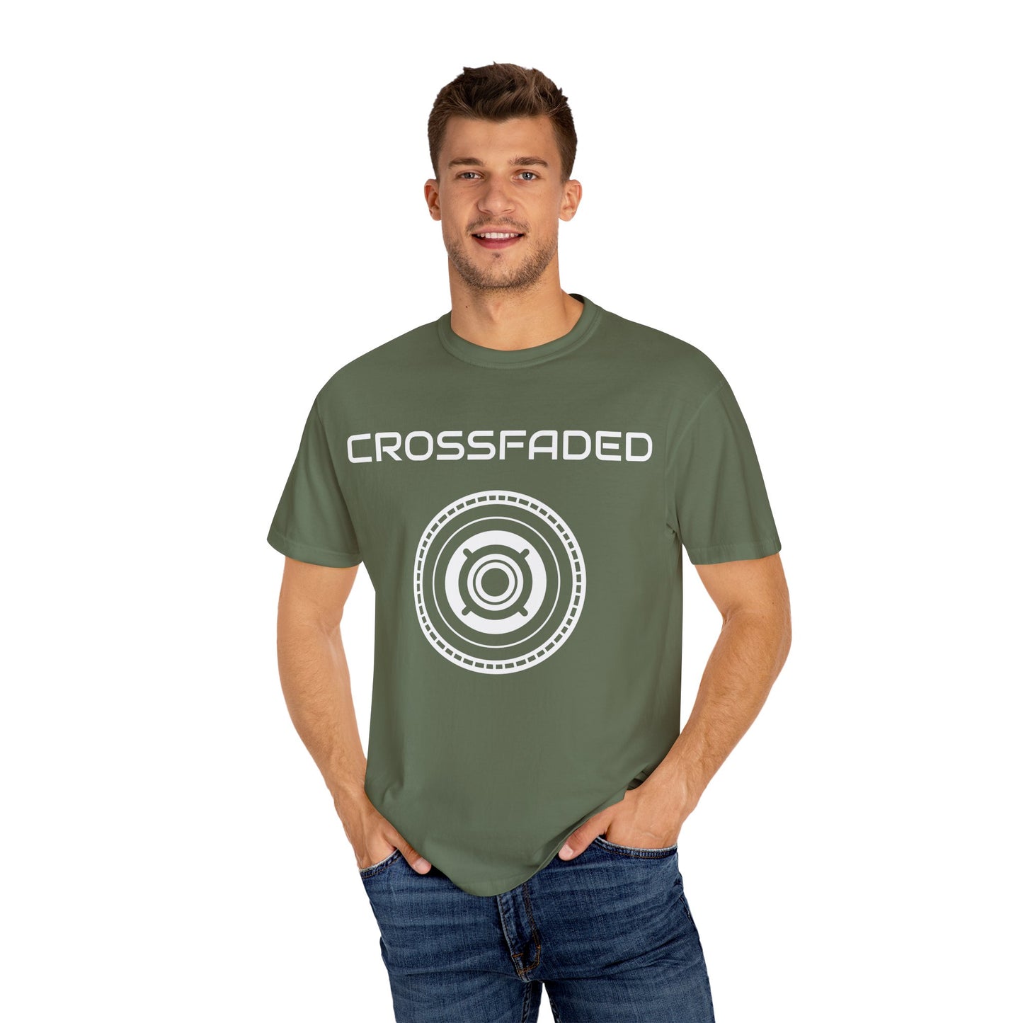 Crossfaded Unisex Garment-Dyed Tee