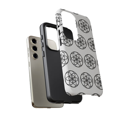 Seed Of Life Mandala Pattern Cell Phone Case