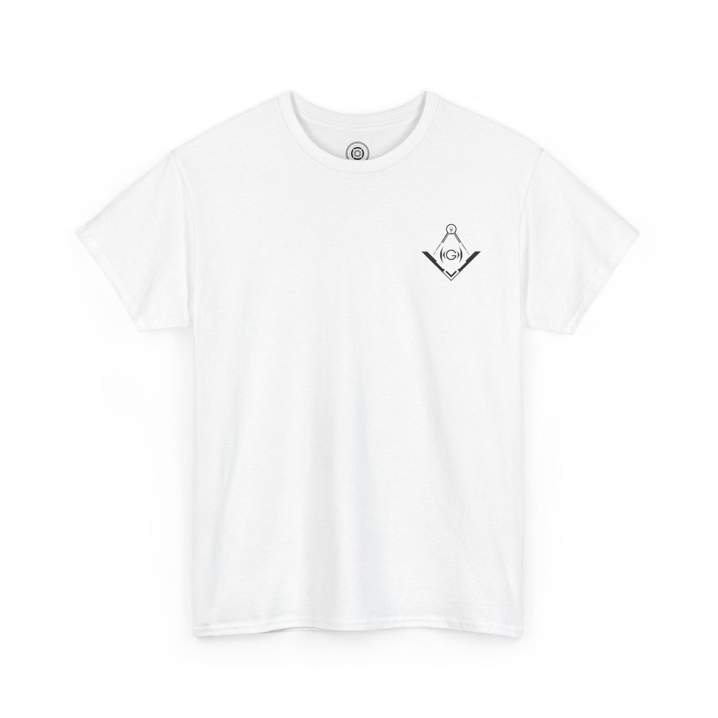 Masonic chest logo Inspired Unisex Heavy Cotton Tee - Modern Art Design