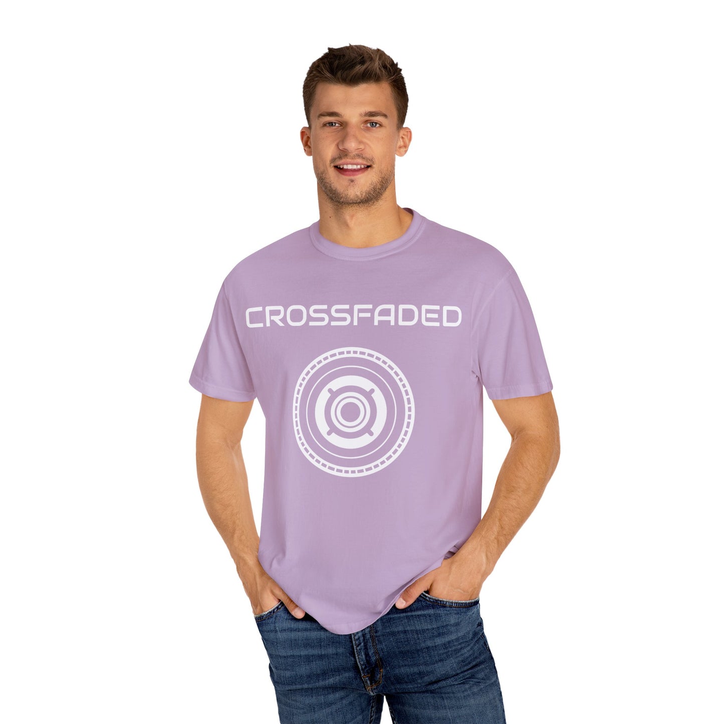 Crossfaded Unisex Garment-Dyed Tee