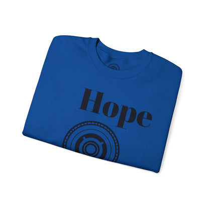 Unisex Heavy Blend™ Crewneck Sweatshirt - 'Hope' Inspirational Design