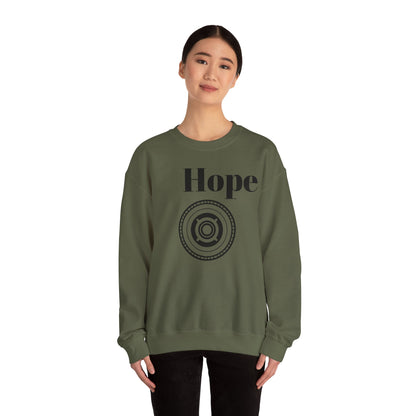 Unisex Heavy Blend™ Crewneck Sweatshirt - 'Hope' Inspirational Design