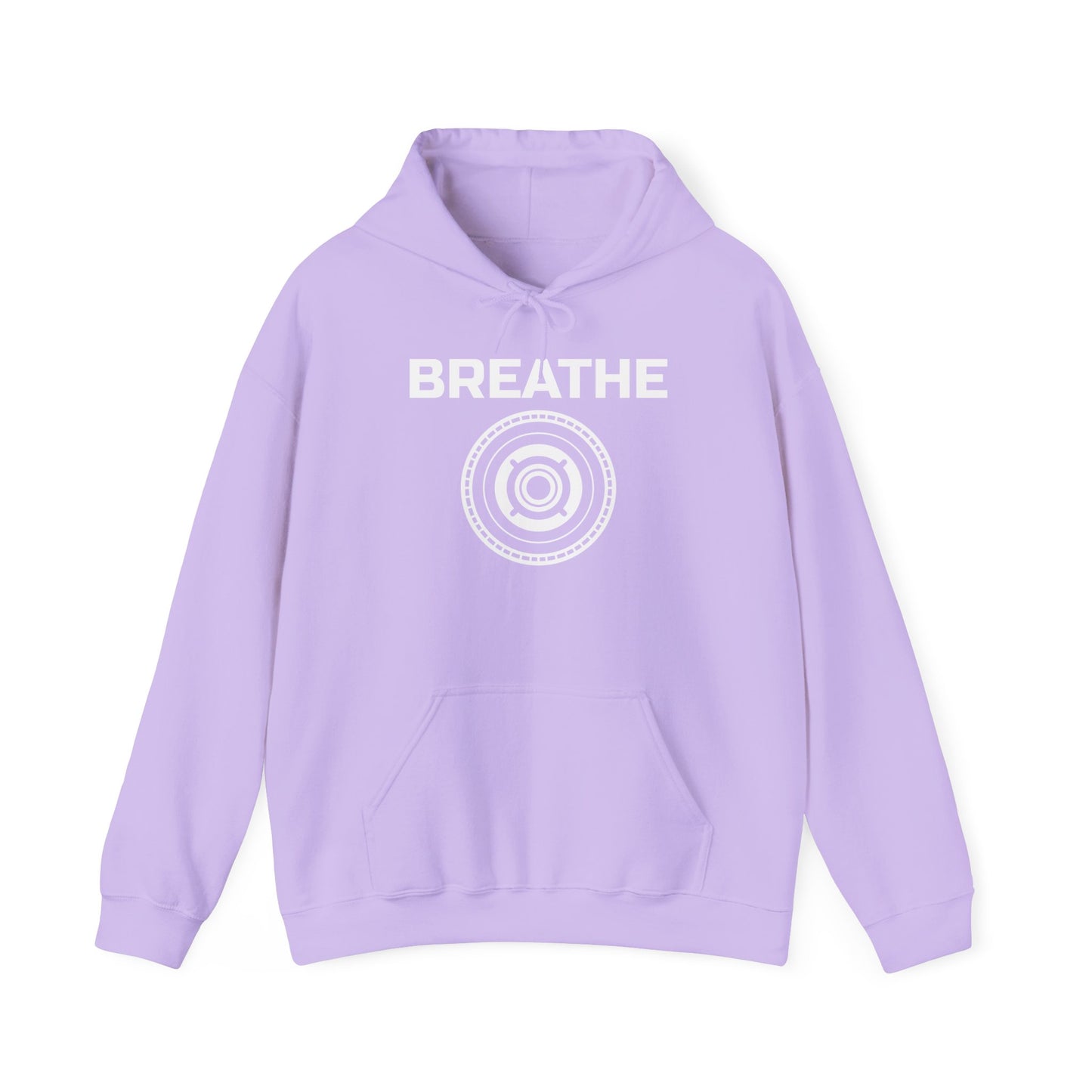 Breathe Graphic Unisex Hoodie - Relaxing Heavy Blend Sweatshirt