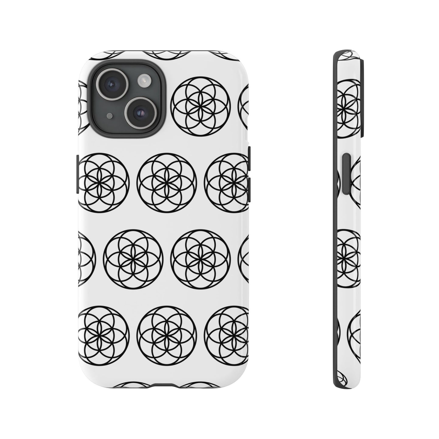 Seed Of Life Mandala Pattern Cell Phone Case