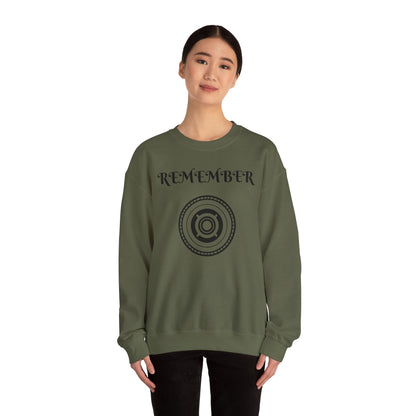 Remember Graphic Unisex Crewneck Sweatshirt - Cozy Casual Wear