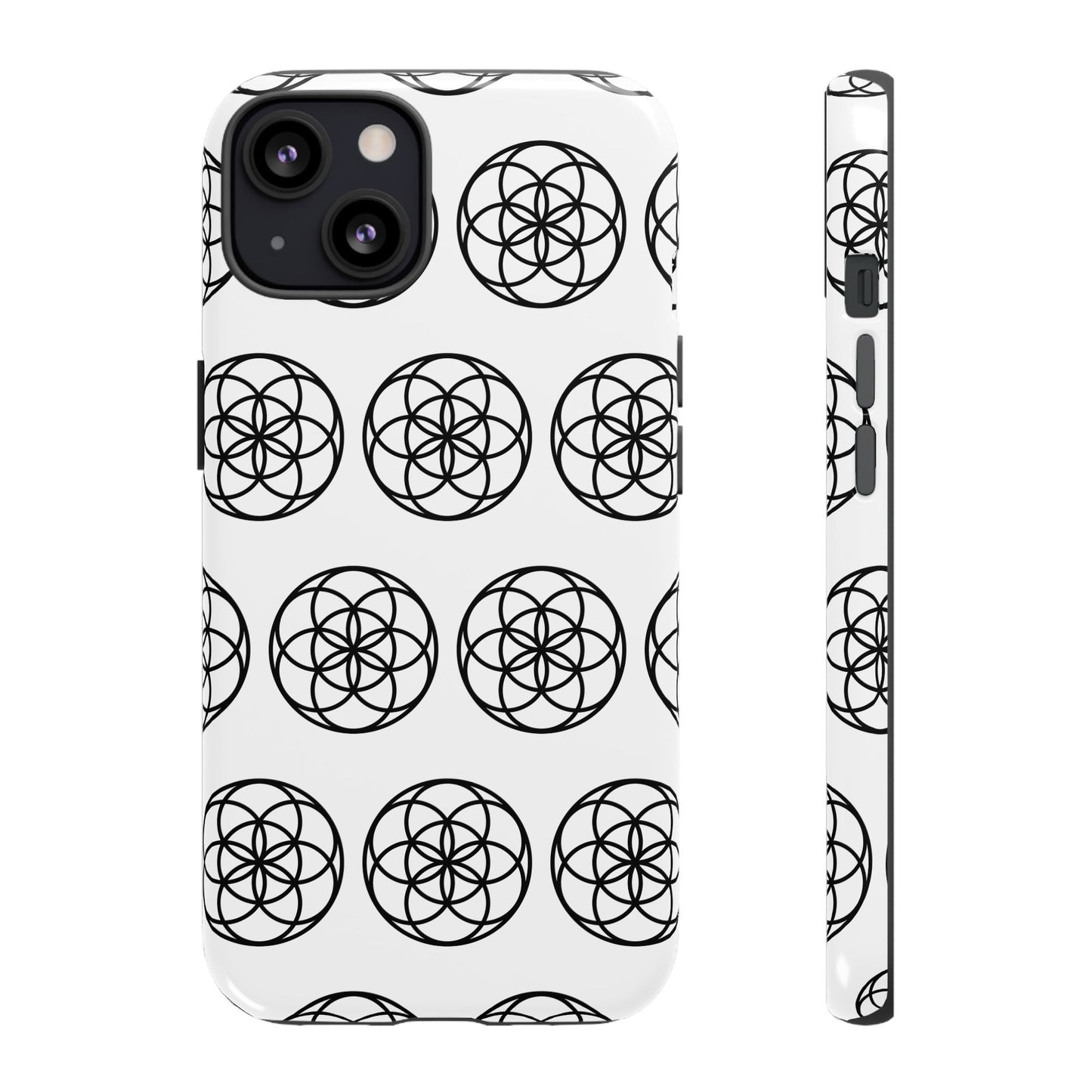 Seed Of Life Mandala Pattern Cell Phone Case