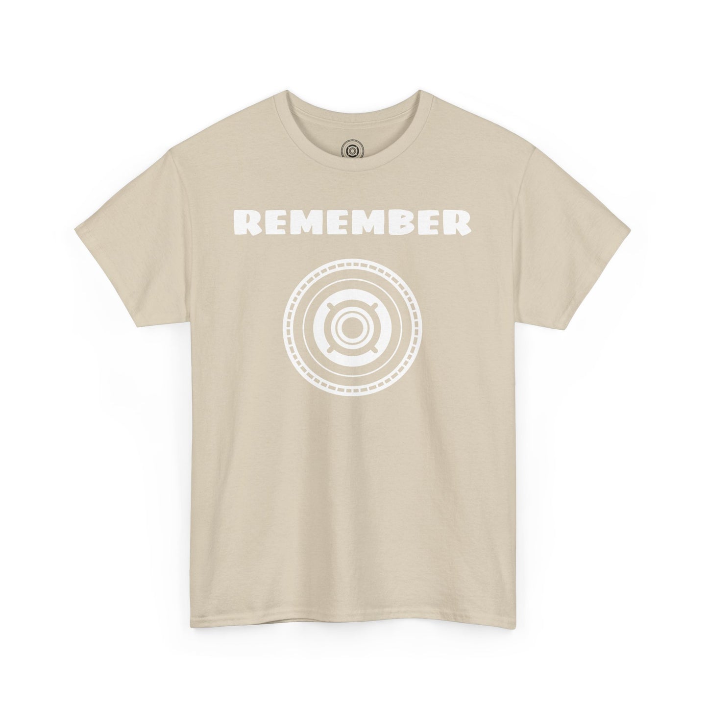 Inspirational Unisex Heavy Cotton Tee - "Remember" Graphic Shirt SIG