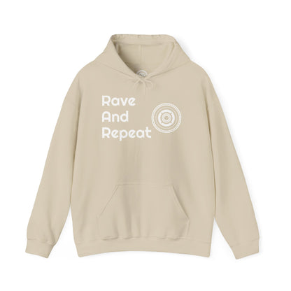 Copy of Rave And Repeat Unisex Heavy Blend Hoodie | Perfect for Music Festivals & Casual Wear