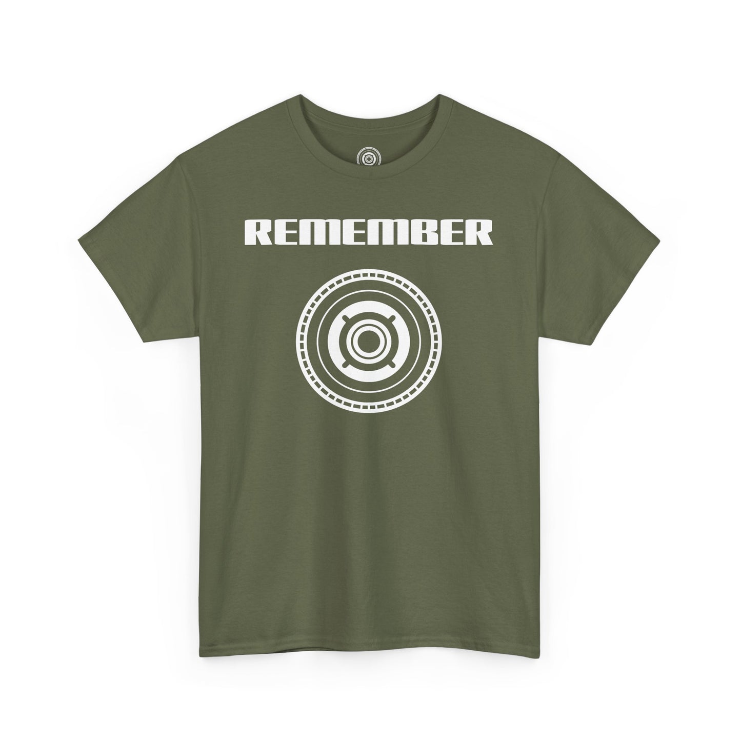 Inspirational Unisex Heavy Cotton Tee - "Remember" Graphic Shirt GO