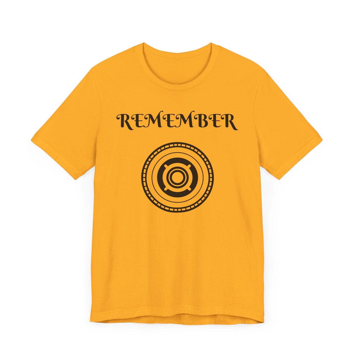 Remember Graphic Unisex Jersey Tee - Casual Reminder of Life's Moments