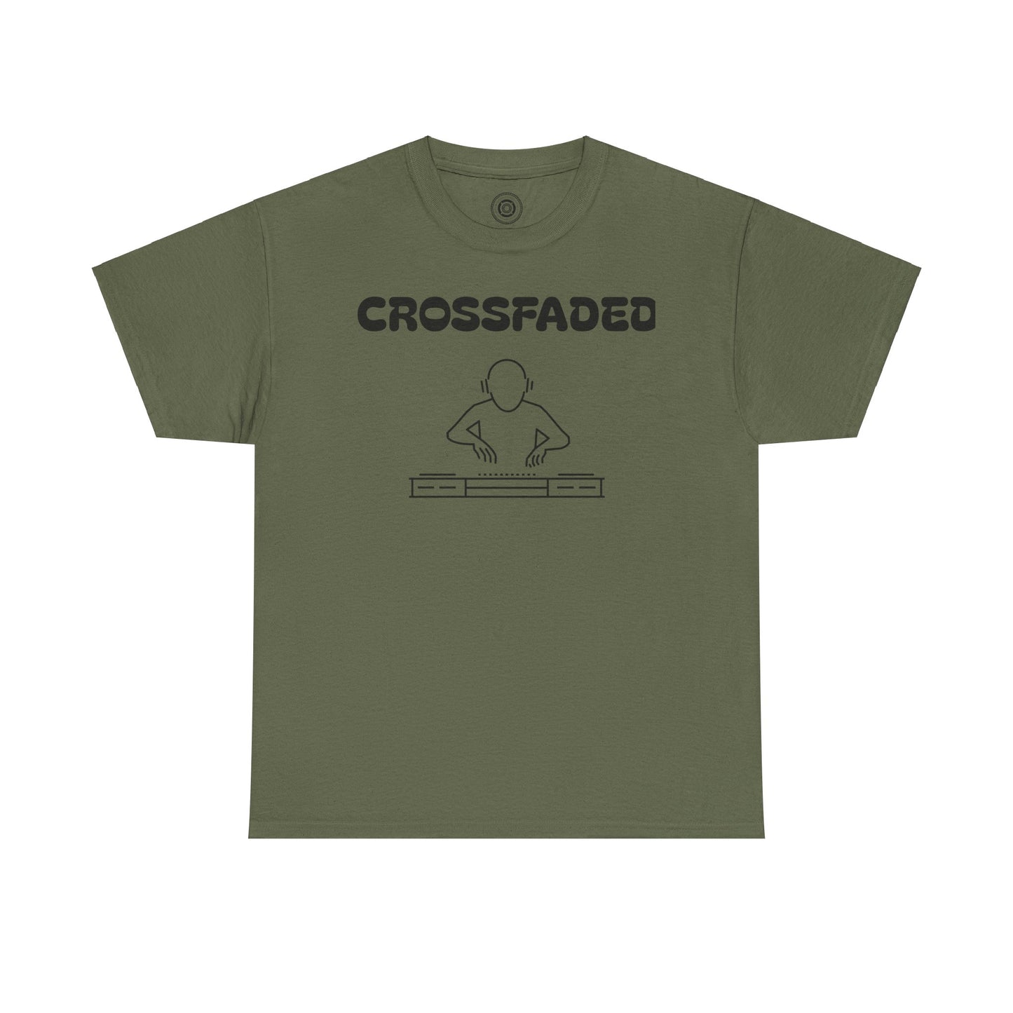 Crossfaded DJ Unisex Heavy Cotton Tee - Perfect Gift for Music Lovers!