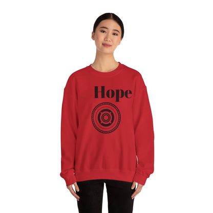 Unisex Heavy Blend™ Crewneck Sweatshirt - 'Hope' Inspirational Design