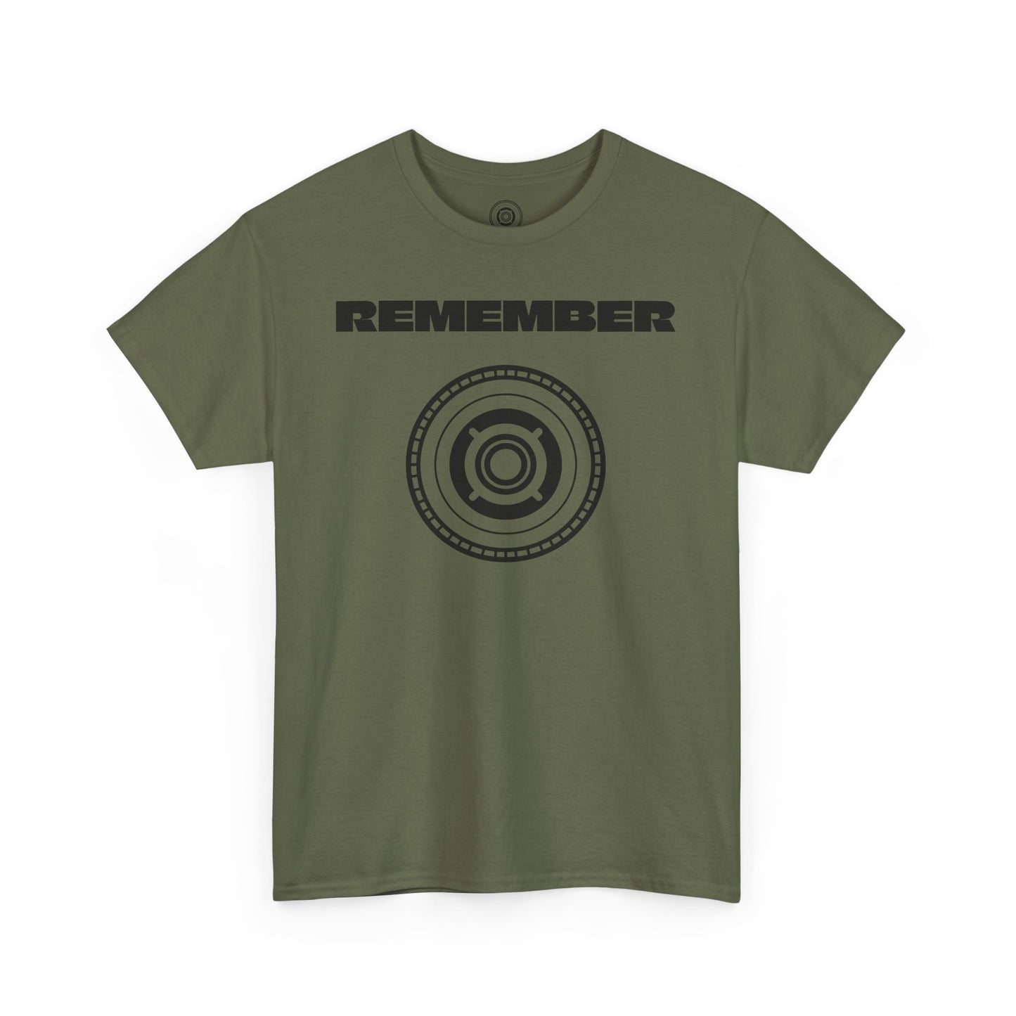 Inspirational Unisex Heavy Cotton Tee - "Remember" Graphic Shirt CC