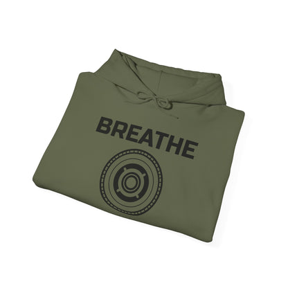 Breathe Graphic Unisex Hoodie - Relaxing Heavy Blend Sweatshirt