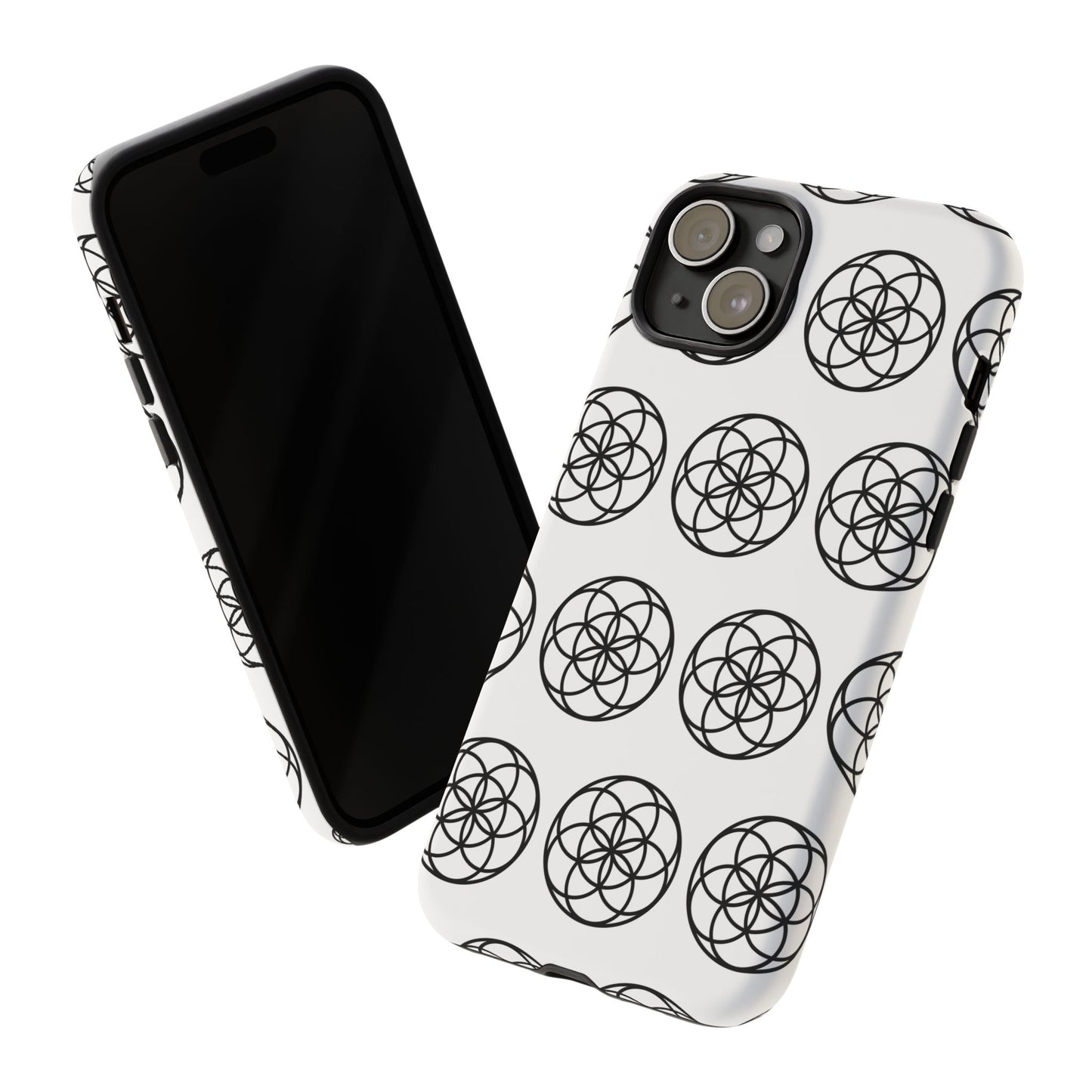 Seed Of Life Mandala Pattern Cell Phone Case