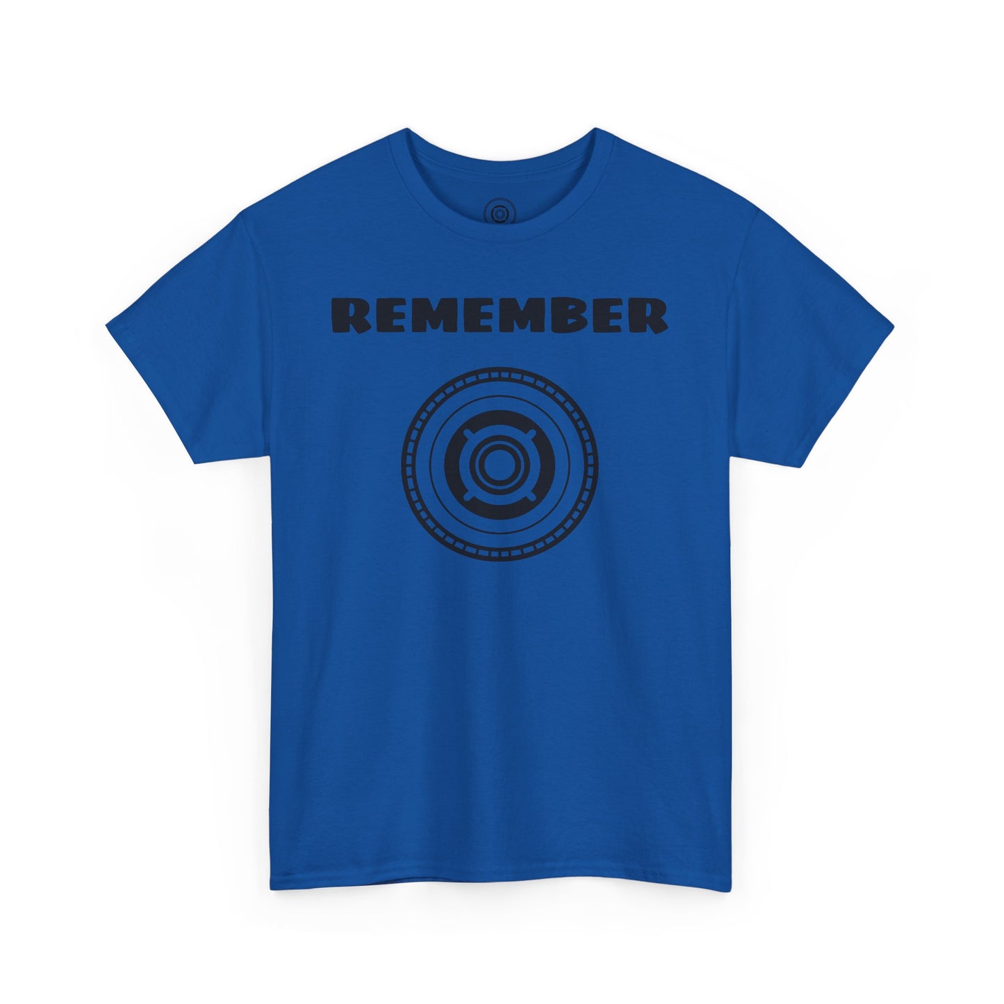 Inspirational Unisex Heavy Cotton Tee - "Remember" Graphic Shirt SIG