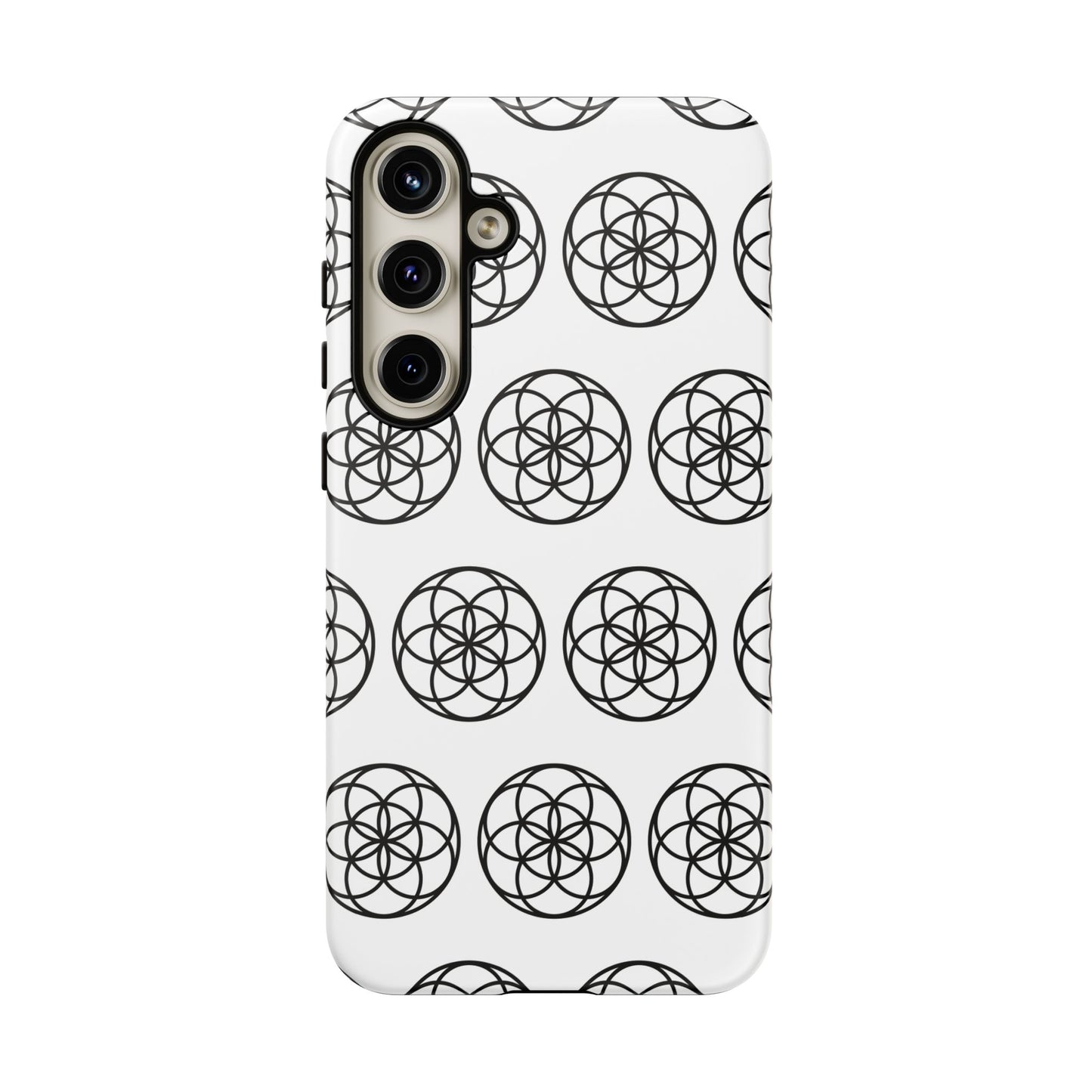 Seed Of Life Mandala Pattern Cell Phone Case