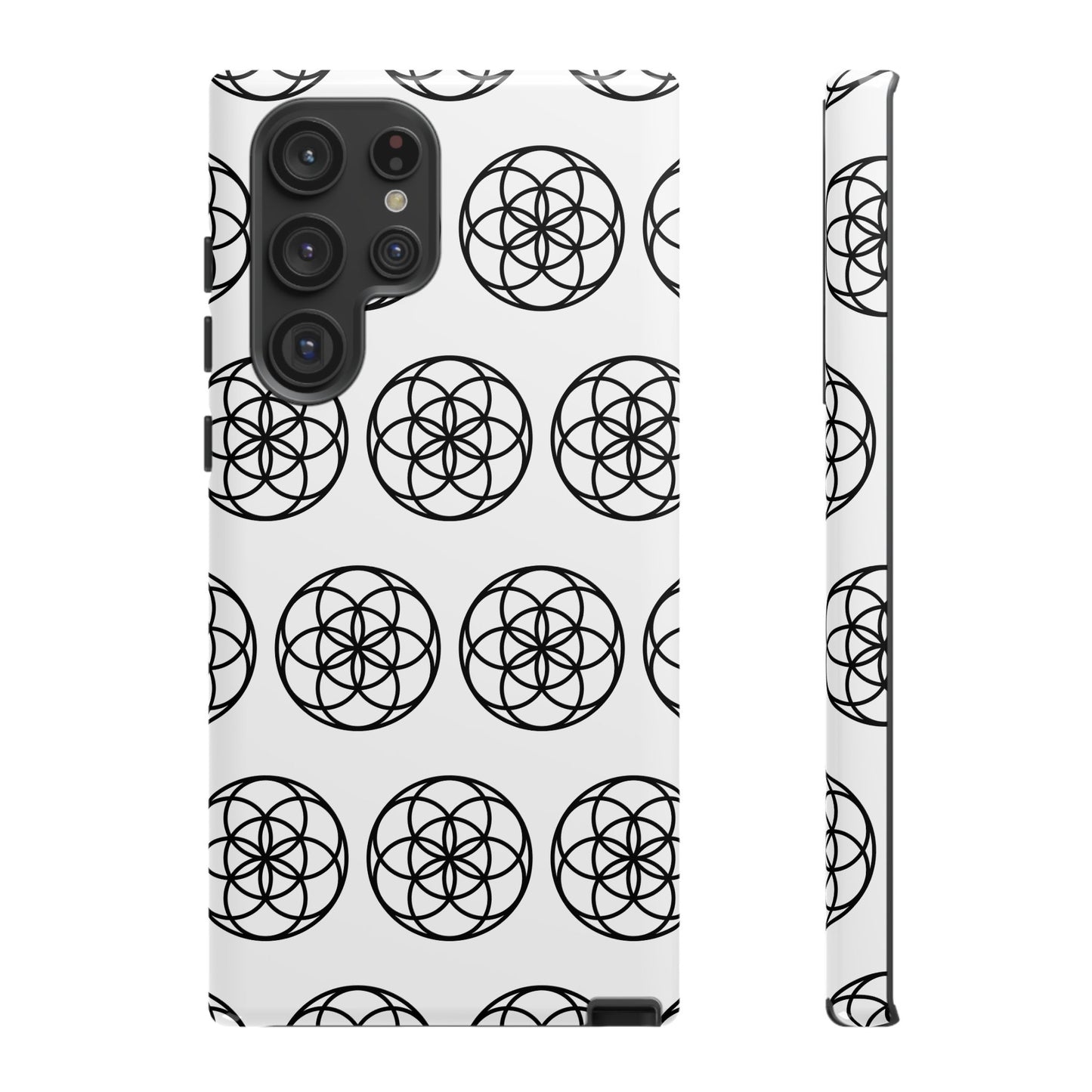 Seed Of Life Mandala Pattern Cell Phone Case