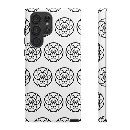 Seed Of Life Mandala Pattern Cell Phone Case