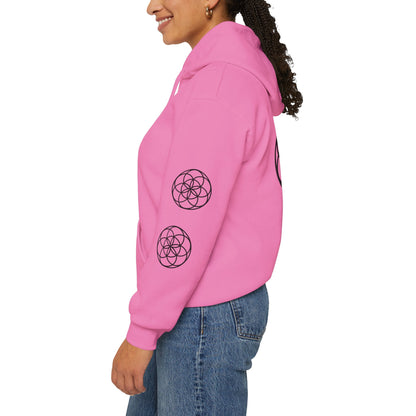 Seed of Life Mandala Hoodie All Around Print