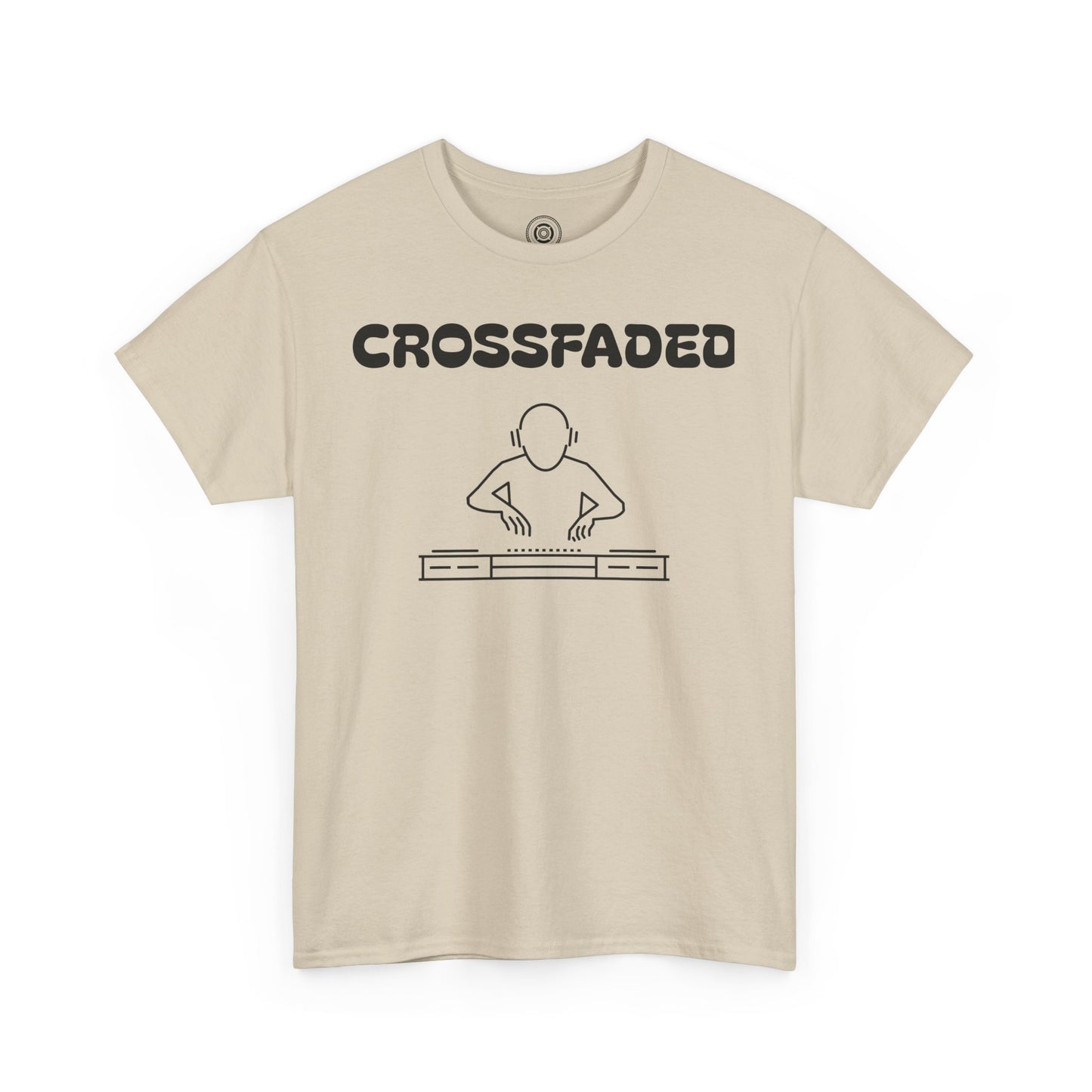 Crossfaded DJ Unisex Heavy Cotton Tee - Perfect Gift for Music Lovers!