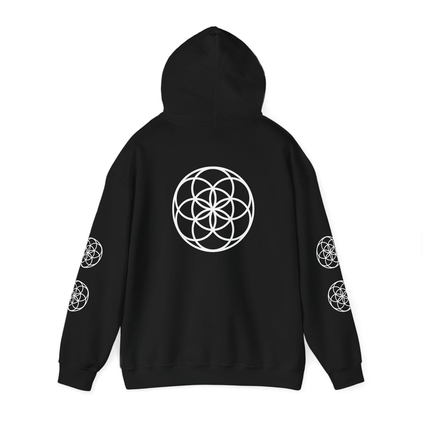 Seed of Life Mandala Hoodie All Around Print