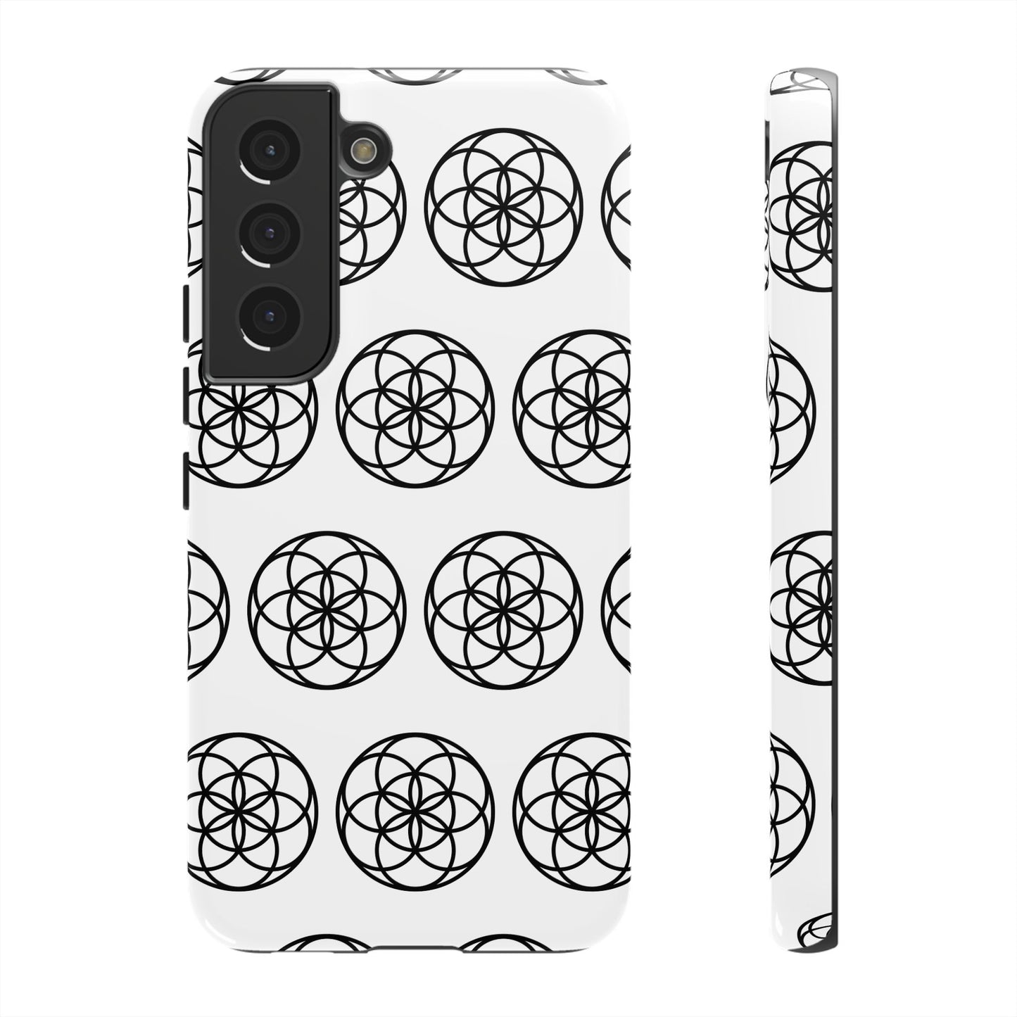 Seed Of Life Mandala Pattern Cell Phone Case