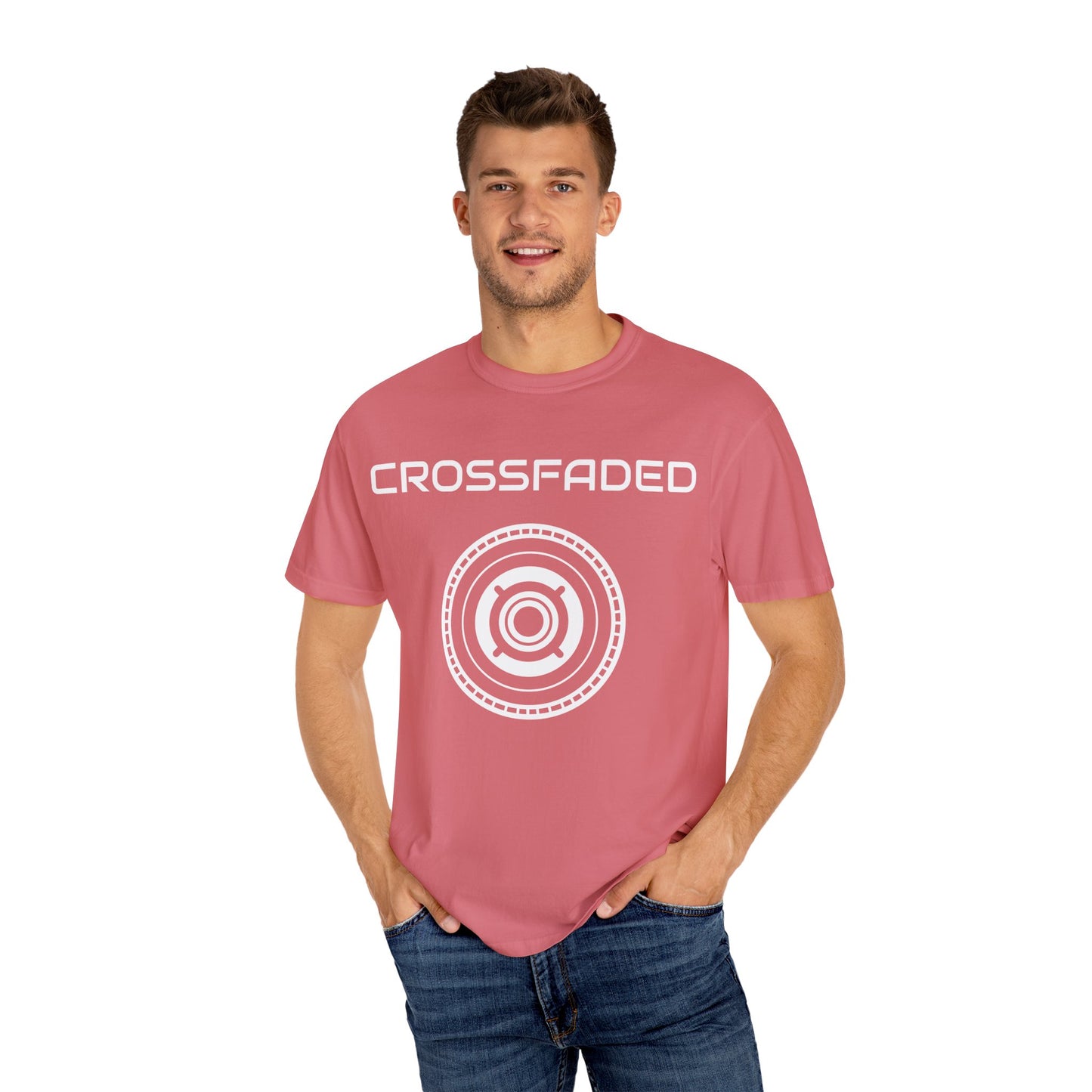 Crossfaded Unisex Garment-Dyed Tee