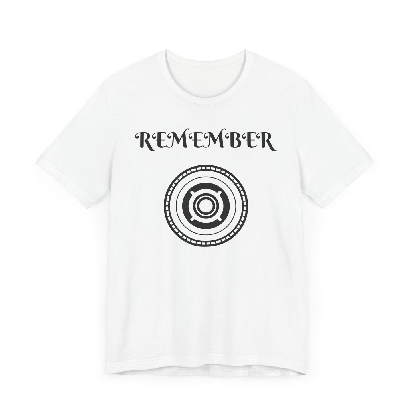 Remember Graphic Unisex Jersey Tee - Casual Reminder of Life's Moments