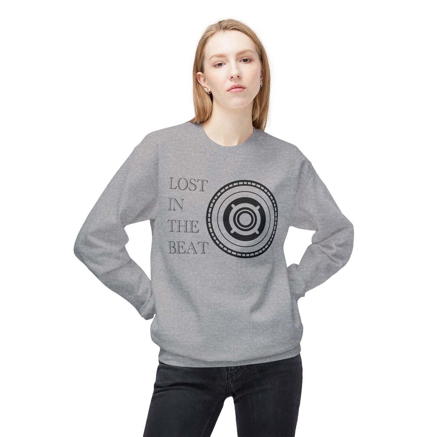 Lost in the Beat Crewneck Sweatshirt