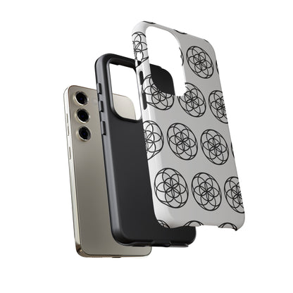 Seed Of Life Mandala Pattern Cell Phone Case