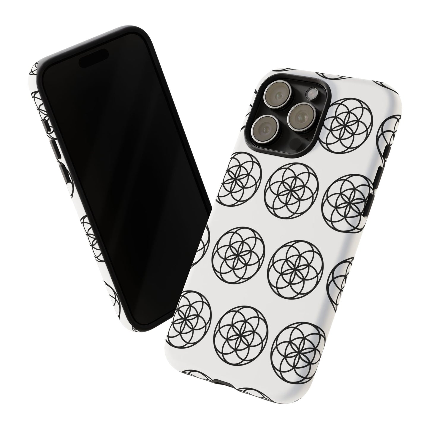 Seed Of Life Mandala Pattern Cell Phone Case