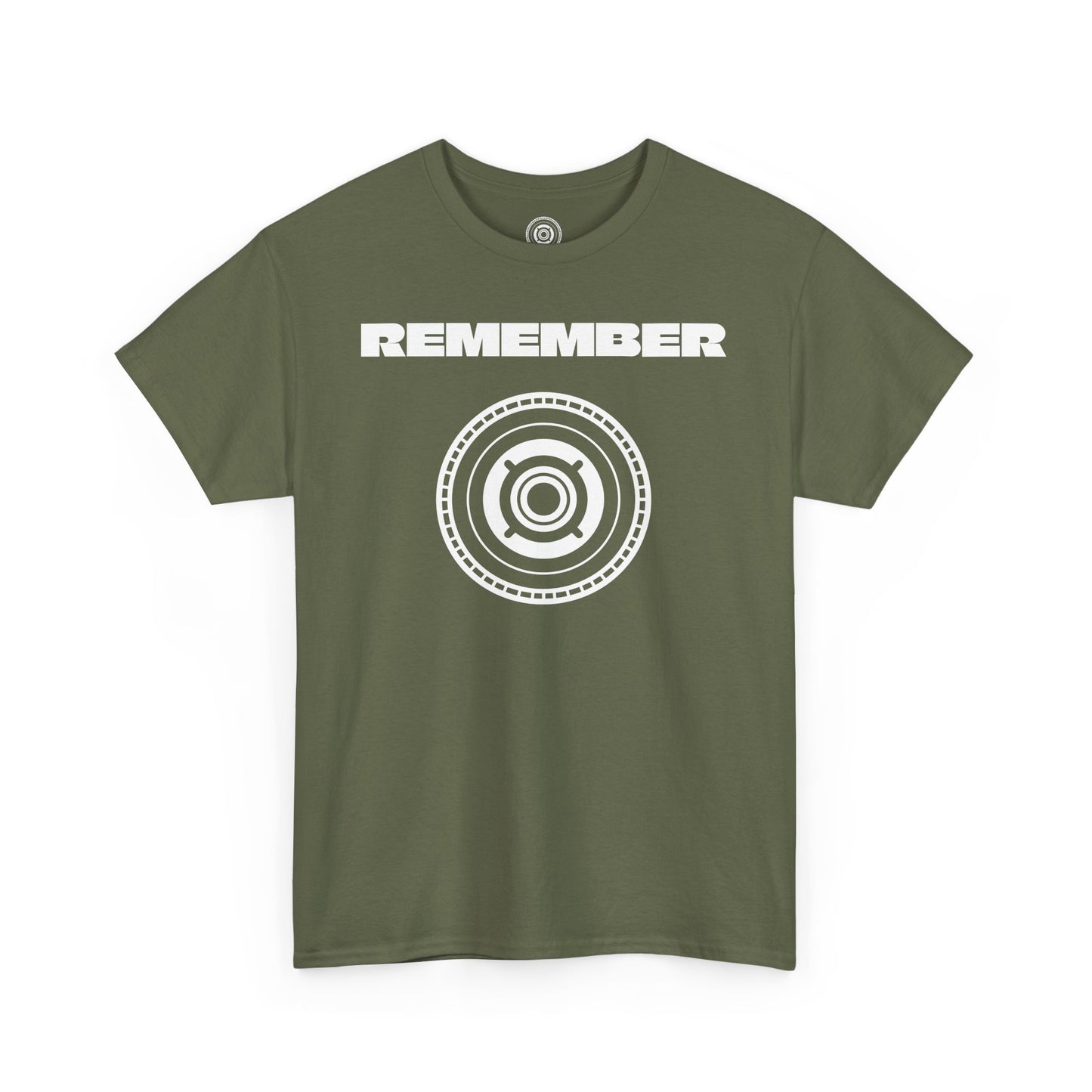 Inspirational Unisex Heavy Cotton Tee - "Remember" Graphic Shirt CC