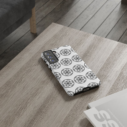 Seed Of Life Mandala Pattern Cell Phone Case