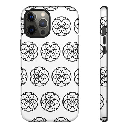 Seed Of Life Mandala Pattern Cell Phone Case