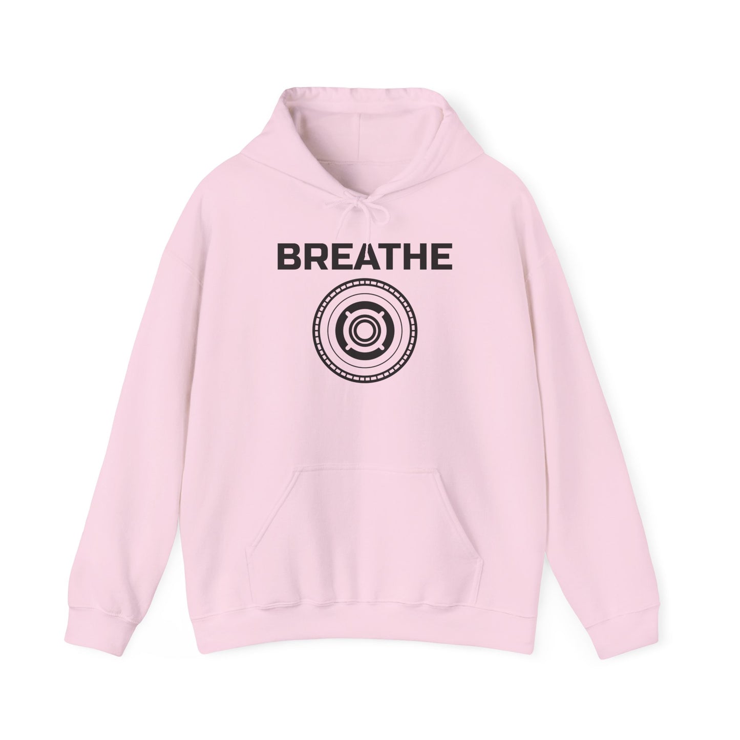 Breathe Graphic Unisex Hoodie - Relaxing Heavy Blend Sweatshirt