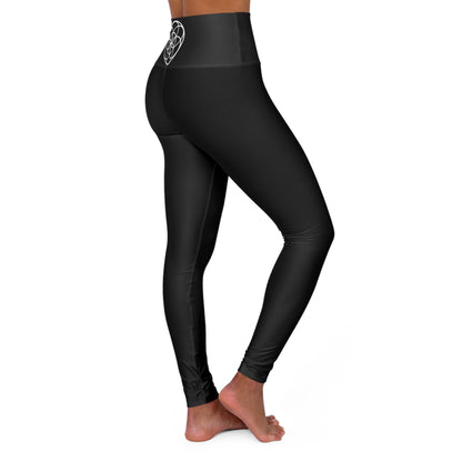 High Waisted Yoga Leggings with Mandala Design - Perfect for Fitness & Wellness Seed Of Life