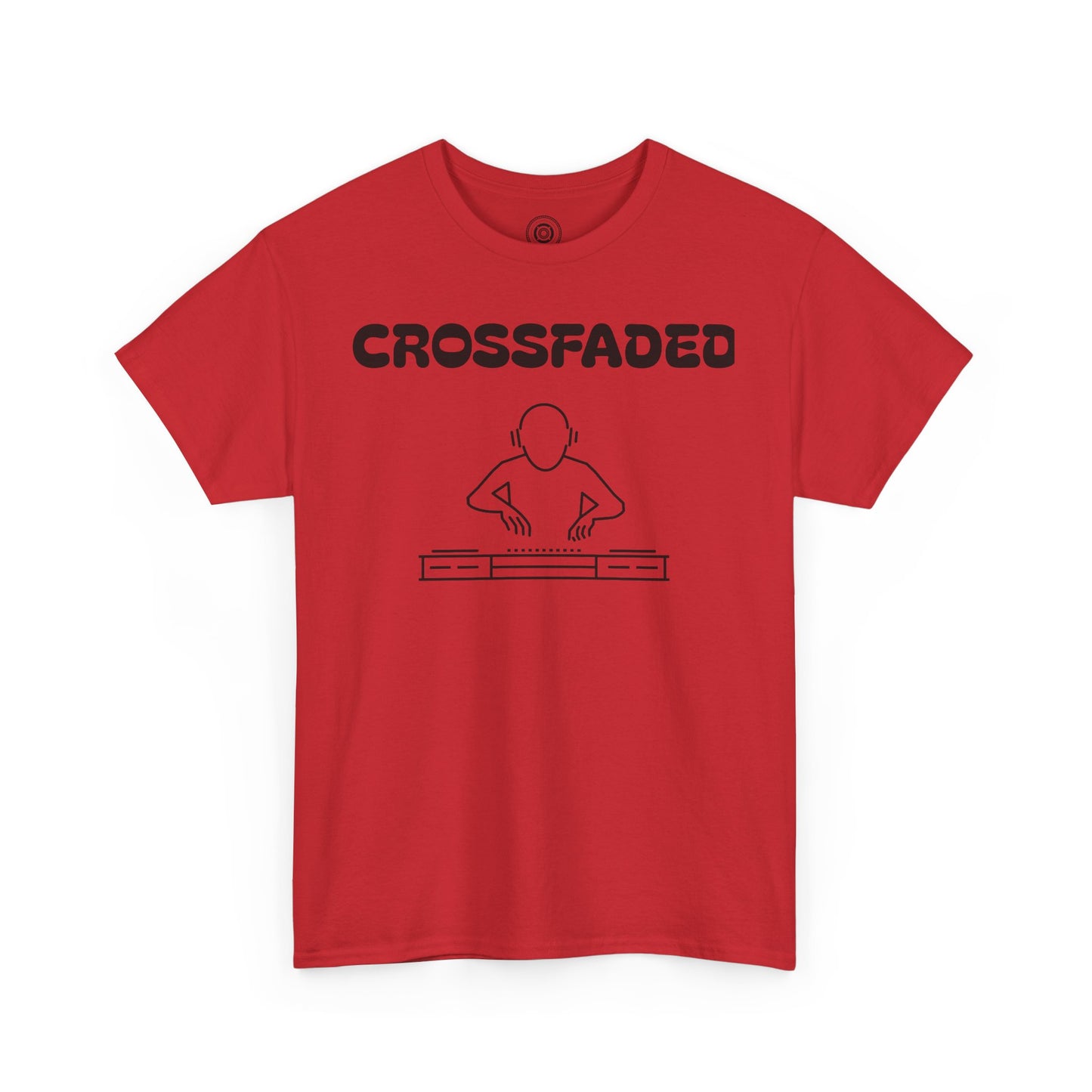 Crossfaded DJ Unisex Heavy Cotton Tee - Perfect Gift for Music Lovers!