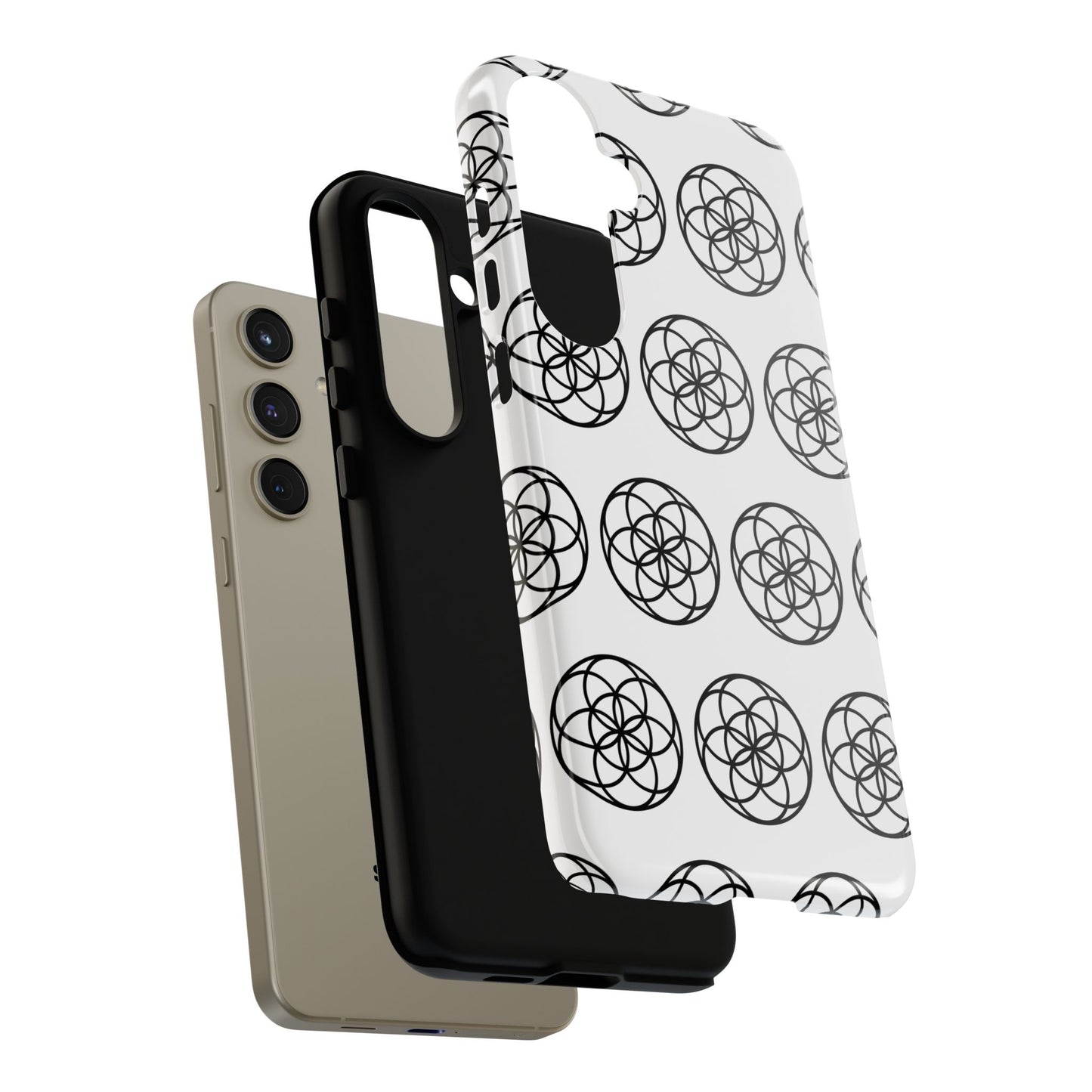 Seed Of Life Mandala Pattern Cell Phone Case