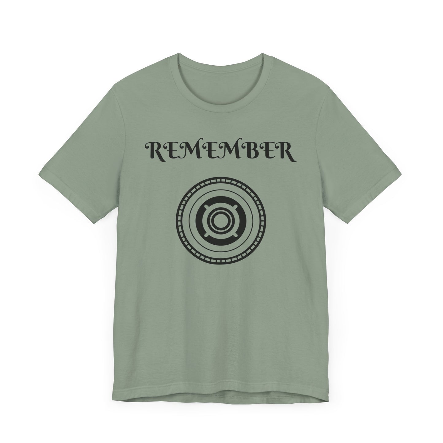 Remember Graphic Unisex Jersey Tee - Casual Reminder of Life's Moments