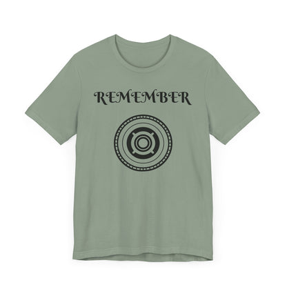 Remember Graphic Unisex Jersey Tee - Casual Reminder of Life's Moments