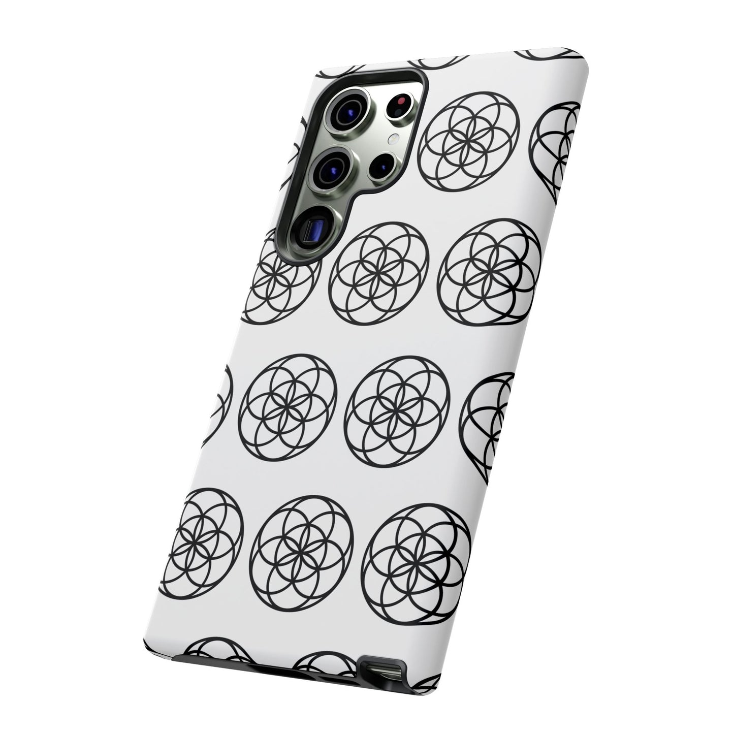 Seed Of Life Mandala Pattern Cell Phone Case