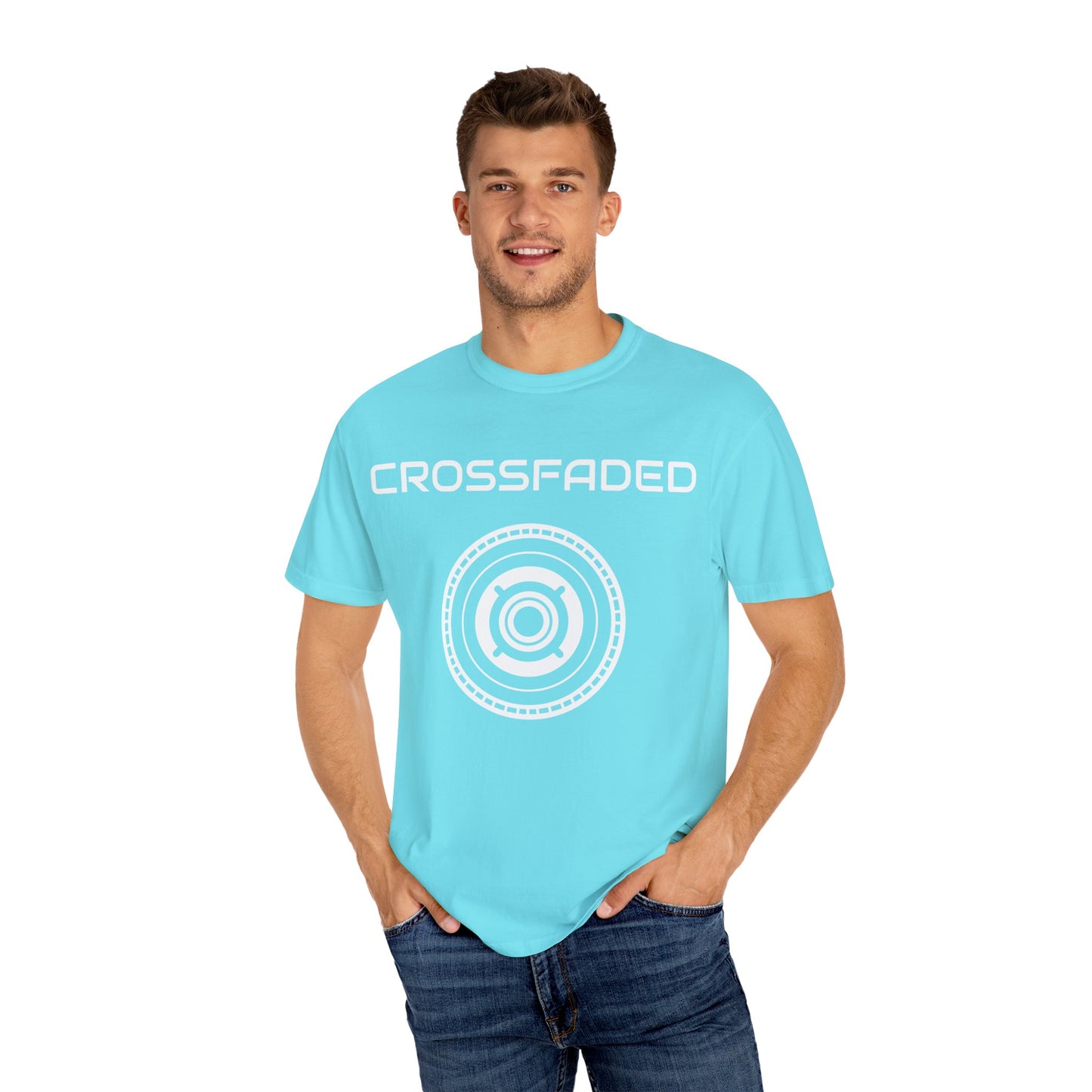 Crossfaded Unisex Garment-Dyed Tee