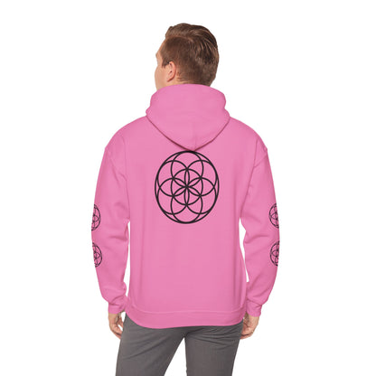 Seed of Life Mandala Hoodie All Around Print