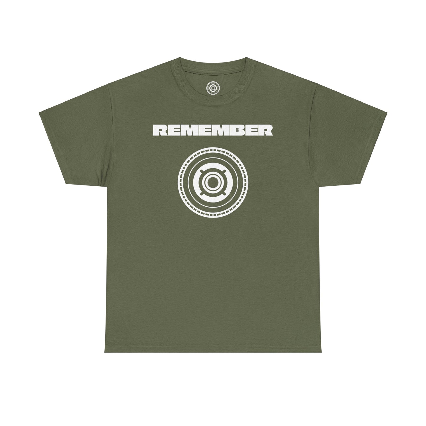 Inspirational Unisex Heavy Cotton Tee - "Remember" Graphic Shirt CC