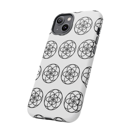 Seed Of Life Mandala Pattern Cell Phone Case