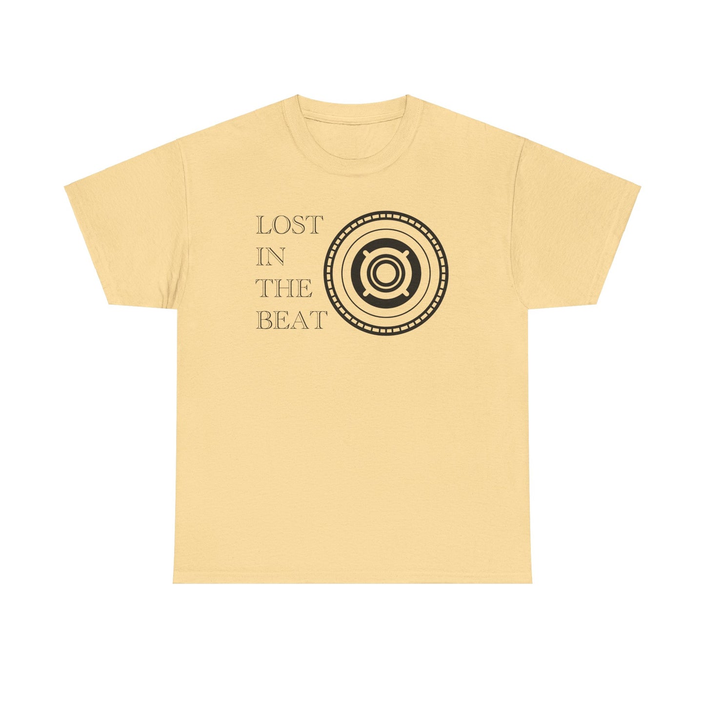 Musician Tee - Lost in the Beat Unisex Heavy Cotton Shirt