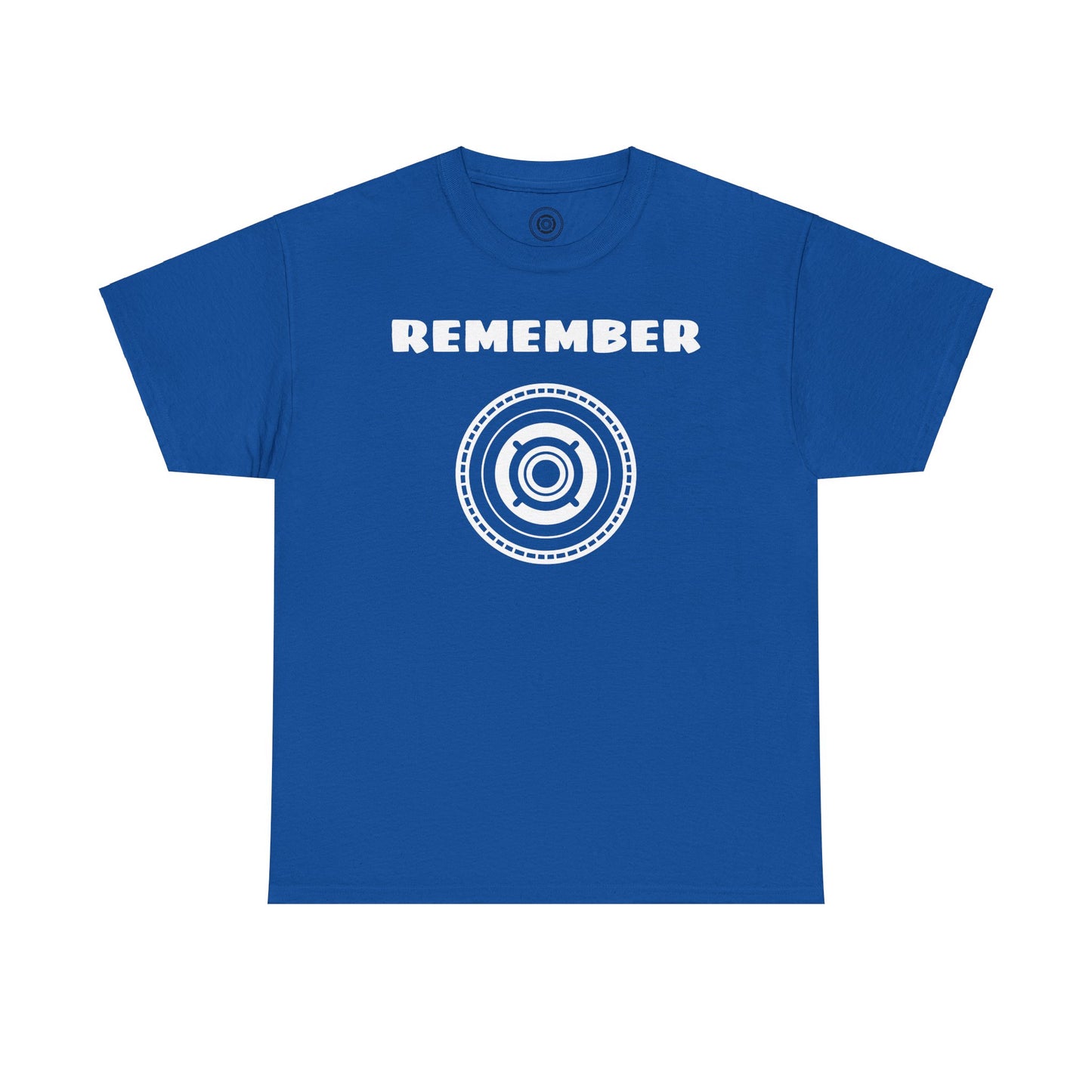 Inspirational Unisex Heavy Cotton Tee - "Remember" Graphic Shirt SIG